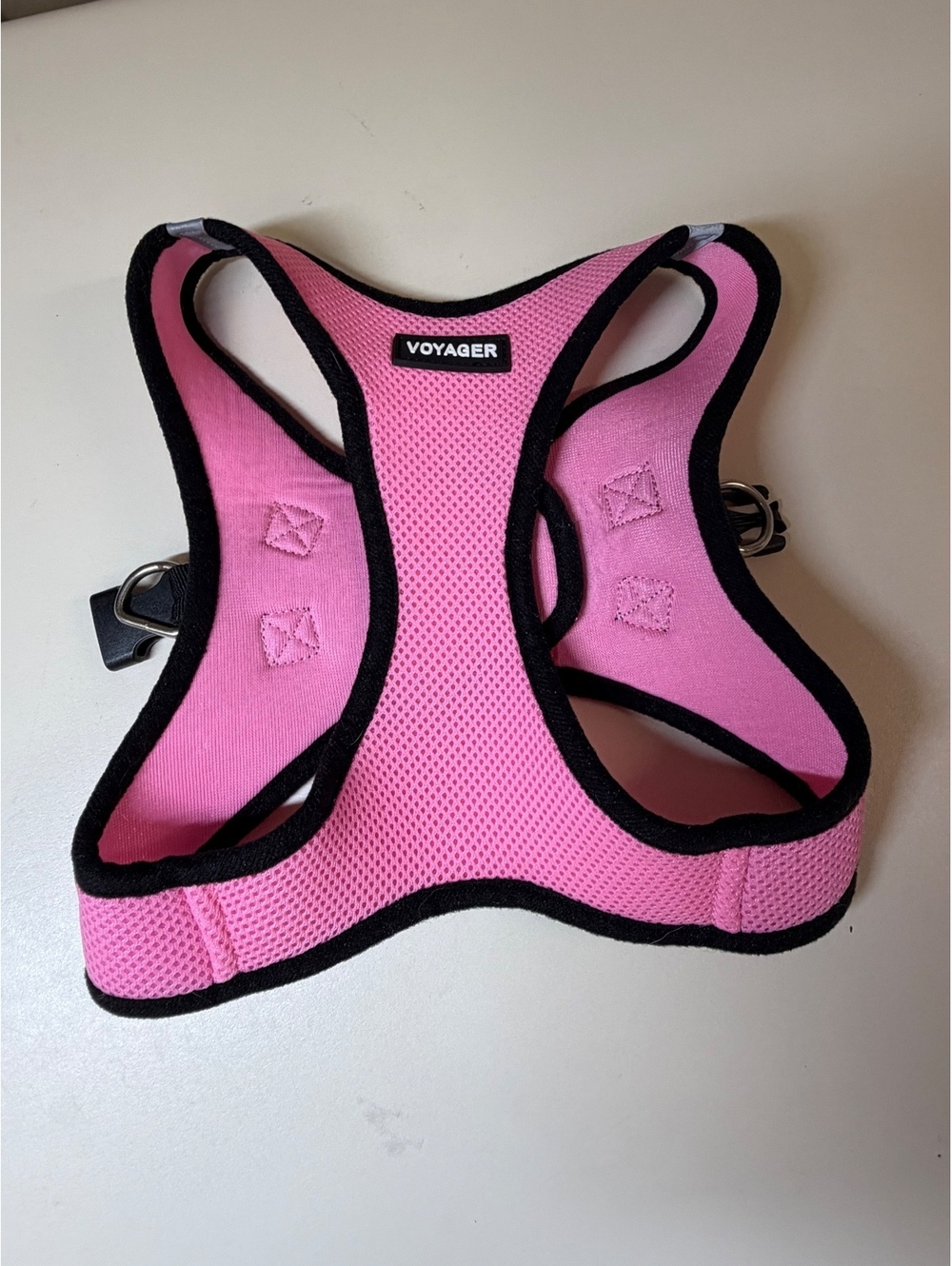 Voyager Pink XL Dog Harness with Breathable Mesh